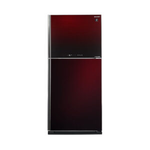 ثلاجة شارب538 لتر  أنفرتر  زجاج أحمر SJ-GV69G-RD