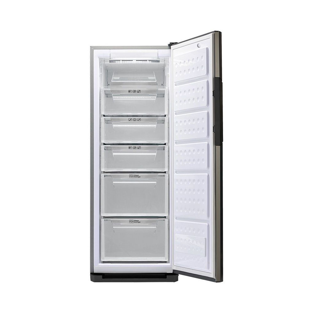 ديب فريزر راسي شارب 250 لتر 6 درج اسود FJ-EC23(BK) - الصورة 3