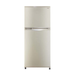 ثلاجة شارب385 لتر أنفرتر أسود ذهبي  GR-EF37-G