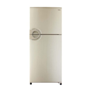 ثلاجة توشيبا  355  لتر بلازما يد إسطوانية ذهبي GR-EF40P-J-G