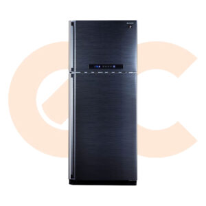 ثلاجة شارب بلازما ديجيتال 385 لتر اسود  SJ-PC48A(BK)