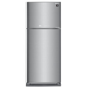 ثلاجة شارب انفرتر  385 لتر سلفر  زجاج SJ-GV48G-SL