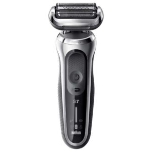 Braun Series 7 71-s7200cc Rechargeable Electric Shaver for Men, Wet & Dry with SmartCare Center, Silver