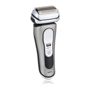Braun series 9 pro 9415s wet & dry shaver with charging stand and travel case, noble metal