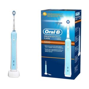 فرشاة الاسنان براون - اورال بي باور عناية الخبراء بتقنية الذبذبات لتنظيف ثلاثي الابعاد - 500