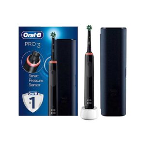 فرشاة اسنان كهربائية برو 3 من اورال-بي - اصدار اسود
