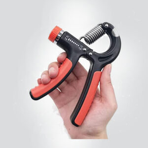 Top Fit Adjustable Hand Grip Power Exerciser Forearm Wrist Strengthener Gripper Black, Red