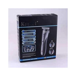 مجموعة العناية 3 في 1 شفرة حلاقة وامشاط وماكينة حلاقة للرجال من كيمي،  KM-1407