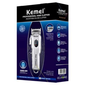 ماكينة حلاقة كهربائية معدنية من كيمي KM-2002