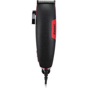 ماكينة حلاقة شعر كهربائية بسلك من كيمي، اسود/احمر، KM-4801