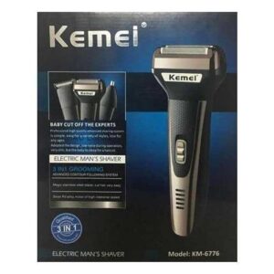 ماكينة حلاقة 3 في 1 قابلة لاعادة الشحن من كيمي KM-6776