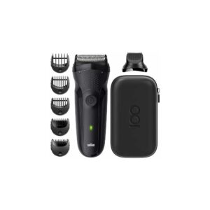 Braun Series 3 Max 100 Years Limited Edition Electric Shaver with Trimmer Head and Travel Kit