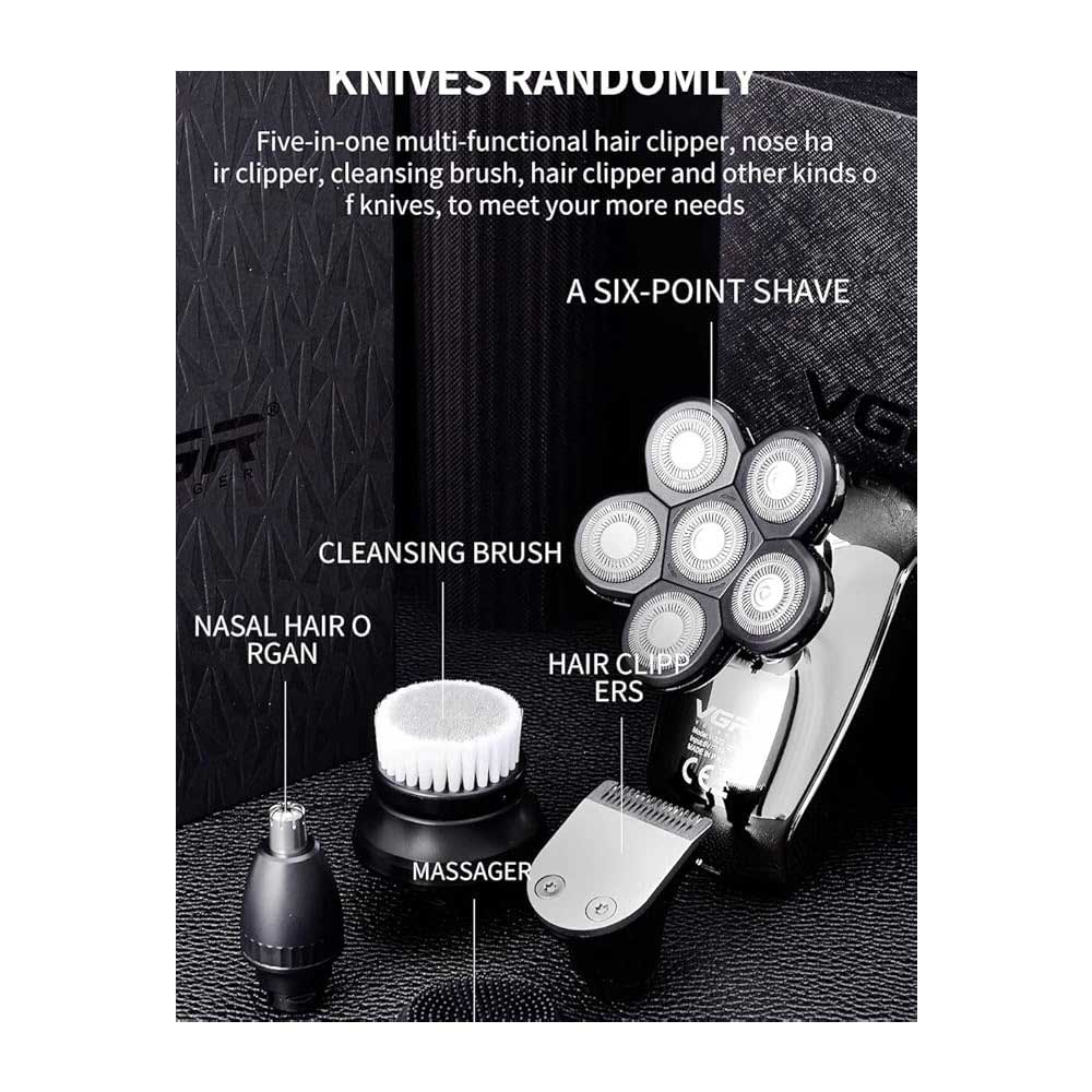 ماكينة حلاقة شعر قابلة لاعادة الشحن من في جي ار، موديل V-320 - Image 3