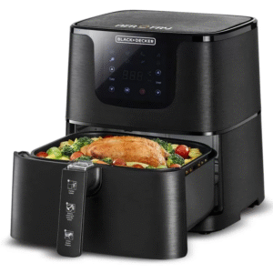 بلاك اند ديكر قلاية 5.8كج بقوة 1700 وات ديجيتال لون أسود AF700