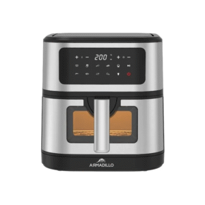 أرماديللو قلاية بدون زيت 6.7 لتر 1200-1400 وات ديجيتال لون أسود و فضي ARM-SDA-AF-SL-0001