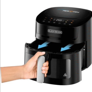 بلاك اند ديكر مقلاة هوائية رقمية 8 في 1 تعمل باللمس سعة 7.2 لتر AF7210