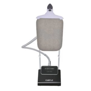 كاسيل مكواة بخار عمودية للملابس والستائر، 2400 وات، 2.5 لتر، مزودة بطاولة للكي GS2480