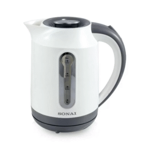 سوناى غلاية كهربائية 1.7 لتر 2200 وات لون أبيض MAR-3000