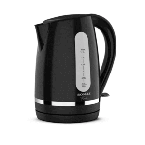 سوناى غلاية كهربائية 1.7 لتر 2200 وات بلاستيك لون أسود SH-2021