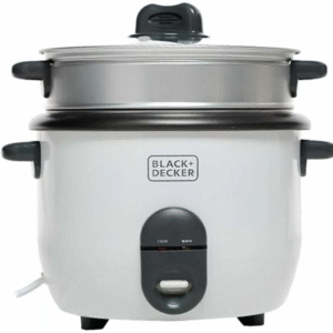 بلاك اند ديكر صانع الرز بالبخار بسعة 1.8 لتر بقوة 700 وات RC1860