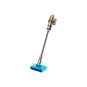 مكنسة وممسحة لاسلكية ذكية Dyson V15s Detect Submarine بقوة شفط 240 AW للتنظيف الرطب والجاف مع رأس غسيل الأرضيات وإضاءة كاشفة للأتربة