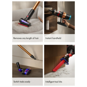 مكنسة دايسون DS-60 اللاسلكية الذكية (Dyson DS-60 / V16 Piston Animal) لتنظيف عميق وشعر الحيوانات الأليفة – بقوة شفط خارقة 315 واط وخزان CleanCompaktor سعة 1.3 لت