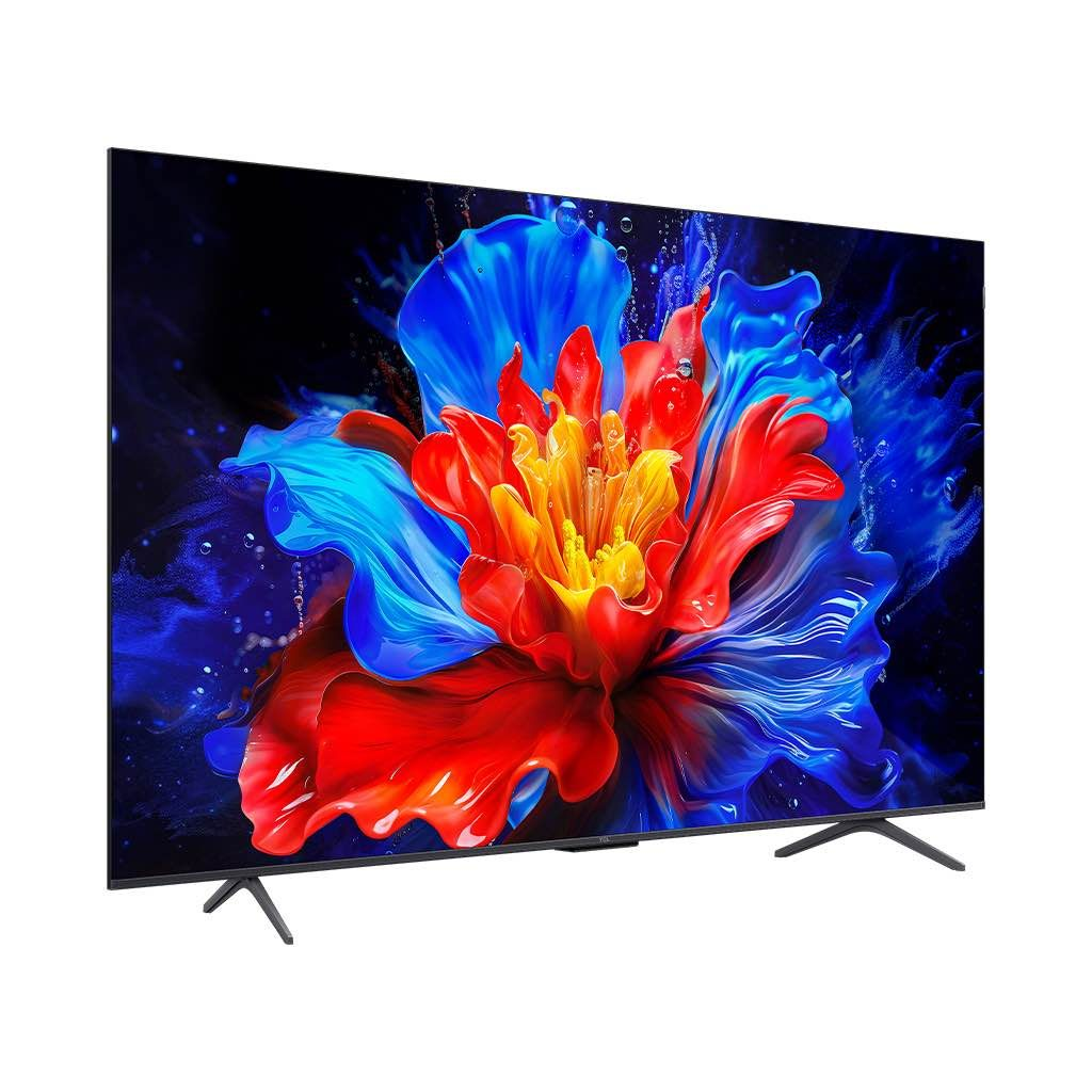 تلفزيون QLED تي سي ال 65 بوصة سمارت 4K بدون فريم بريسيفر داخلي (65P8K) – بمعدل تحديث 144 هرتز ونظام صوتي ONKYO مدمج - الصورة 2
