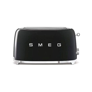 توستر سميج الأسود الملكي ريترو ستايل (Smeg Toaster Black) | فخامة التصميم الإيطالي في مطبخكTSF01
