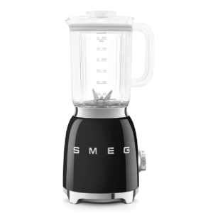 خلاط سميج الأسود الملكي (Smeg Blender Black) | تحفة التصميم الإيطالي في مطبخك