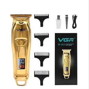 ماكينة حلاقة الشعر واللحية VGR V-965 هي ماكينة احترافية لاسلكية مصممة للرجال، وتعتبر خياراً ممتازاً لتحديد وتصفيف الشعر والذقن بدقة