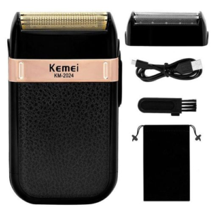 Kemei Km-2024 - ماكينة حلاقة كهربائية احترافية. قابله للشحن للرجال