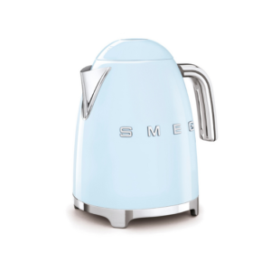 غلايه مياه كهربائي سميج بتصميم ريترو 1.7 لتر - لون لبني (Smeg Kettle Pastel Blue) KLF03PB