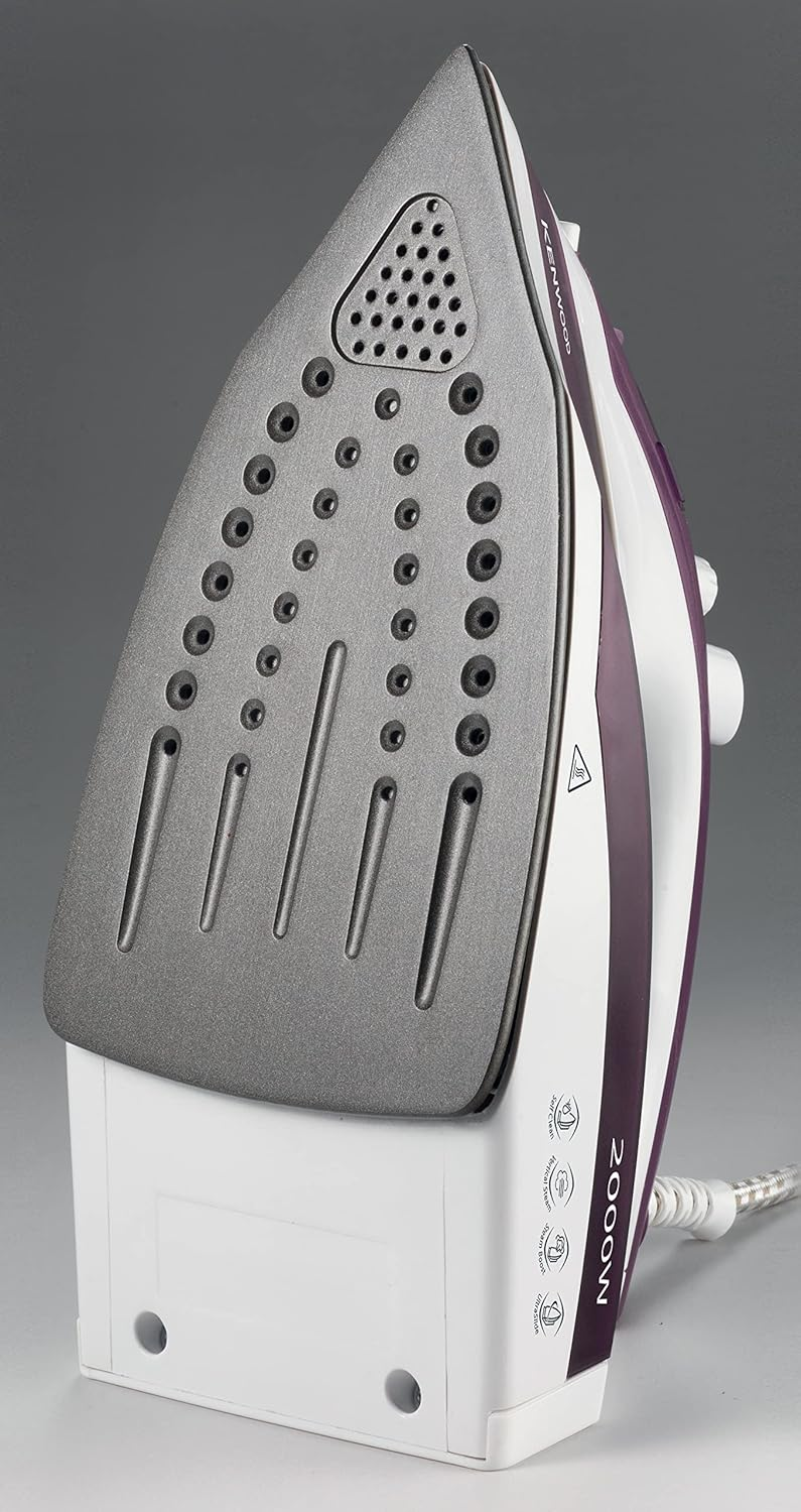 مكواة بخار كينوود 2000 واط قاعدة تفلون (Kenwood STP40.000WP) - الصورة 2