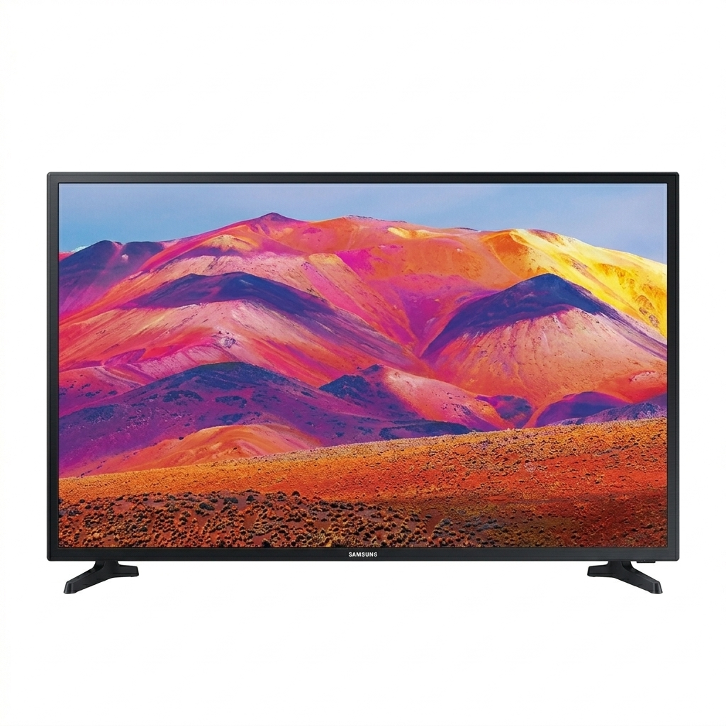 شاشة تلفزيون سامسونج سمارت 43 بوصة LED بدقة Full HD مع رسيفر مدمج - أسود (UA43T5300AUXEG)