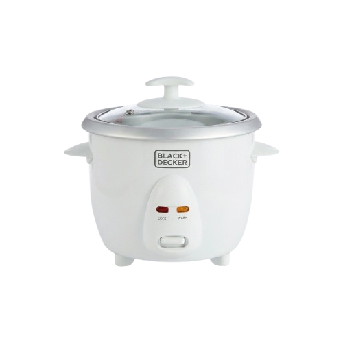تتميز حلة طهي الأرز الكهربائية من بلاك اند ديكر (RC650) بتصميمها المدمج والعملي بقدرة 350 واط وسعة 0.6 لتر، وهي مناسبة جداً للأفراد، الأزواج