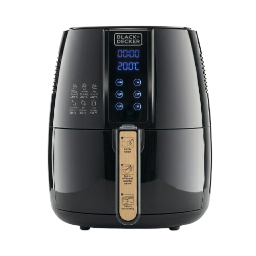 القلاية الهوائية الديجيتال بلاك أند ديكر AF400-B5 سعة 4 لتر خياراً ذكياً و عصرياً لإعداد وجبات صحية و مقرمشة