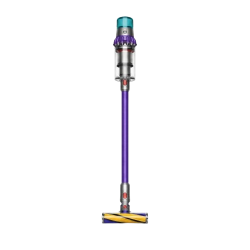 مكنسة دايسون G5 جين 5 ديتكت اللاسلكية الذكية (Dyson G5 Gen5detect) باللونين الأصفر والنيكل وسعة 0.77 لتر