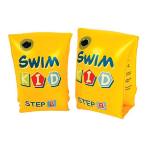 عوامات اذرع السباحة للأطفال "Swim Kid" من جيلونج - لون أصفر- لتدريب الأطفال على السباحة