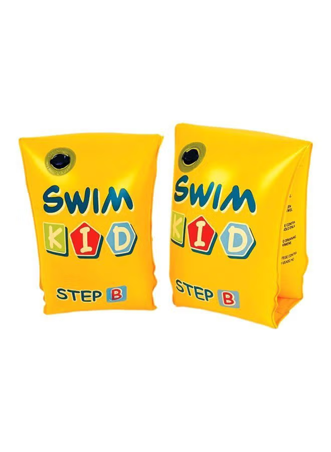 عوامات اذرع السباحة للأطفال "Swim Kid" من جيلونج - لون أصفر- لتدريب الأطفال على السباحة