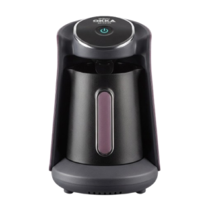 ماكينة تحضير القهوة التركية أرزوم أوكا مينيو (Arzum OKKA Minio) موديل OK004-D (Black/Dreamline) هي خيار ممتاز و شائع لتحضير القهوة التركية في المنزل.توفر رغوة غنية و طعماً أصيلاً للقهوة التركية التقليدية