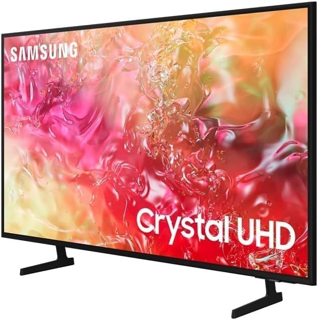 شاشة سامسونج سمارت 50 بوصة 4K الترا اتش دي LED مع رسيفر مدمج - أسود | UA50DU7000UXEG - الصورة 2