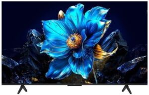 TCL شاشة تليفزيون QLED- سمارت- بدون فريم- 50 بوصة- 4K- ريسيفر داخلي – 50P7K