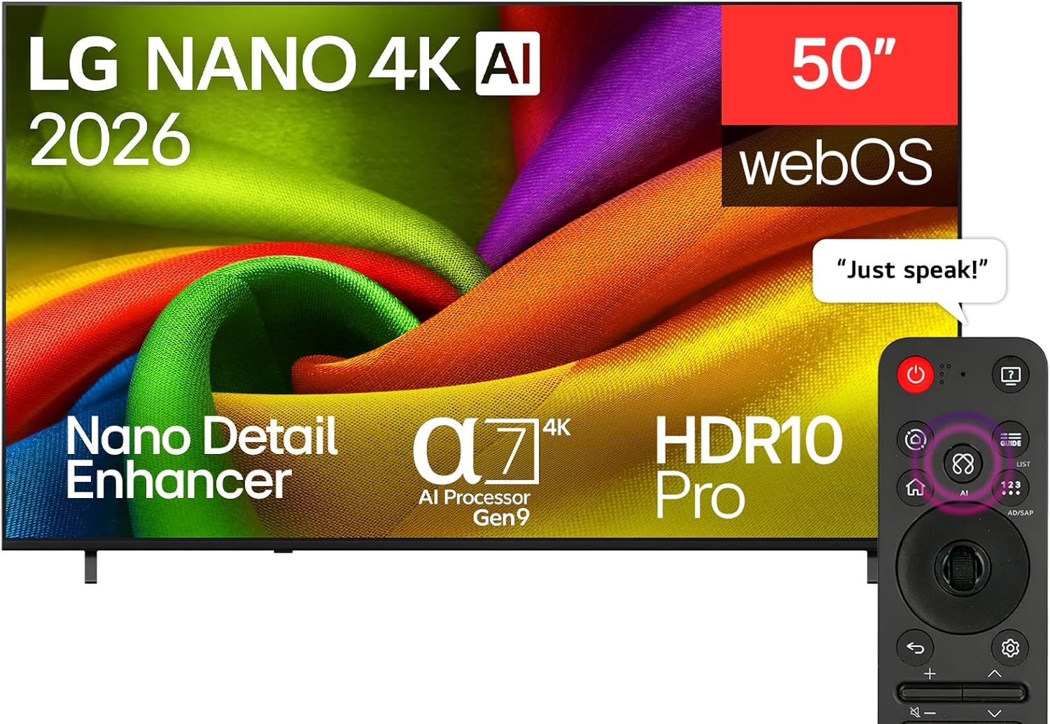 ال جي شاشه 50 بوصه 50UA85006LA
